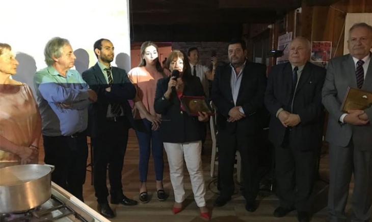 Reconocimiento a Felisa Pomilio y Adriano Toniut